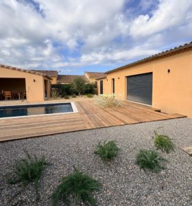 TERRASSE BOIS PISCINE